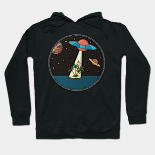 Saved By Aliens Midlife Merit Badge Hoodie